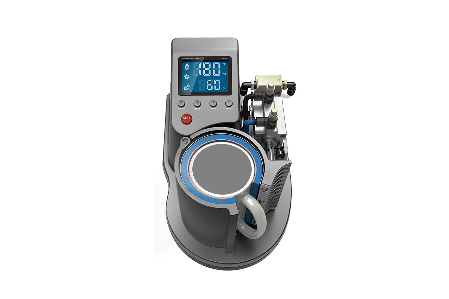Pneumatic Mug Press