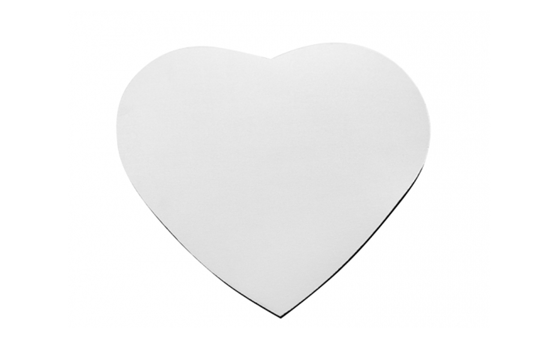 Mouse Pad, Heart, 3mm