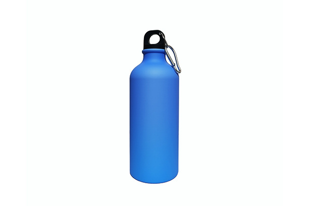 600ml Cold Color Changing Aluminum Sport Water Bottle - Blue
