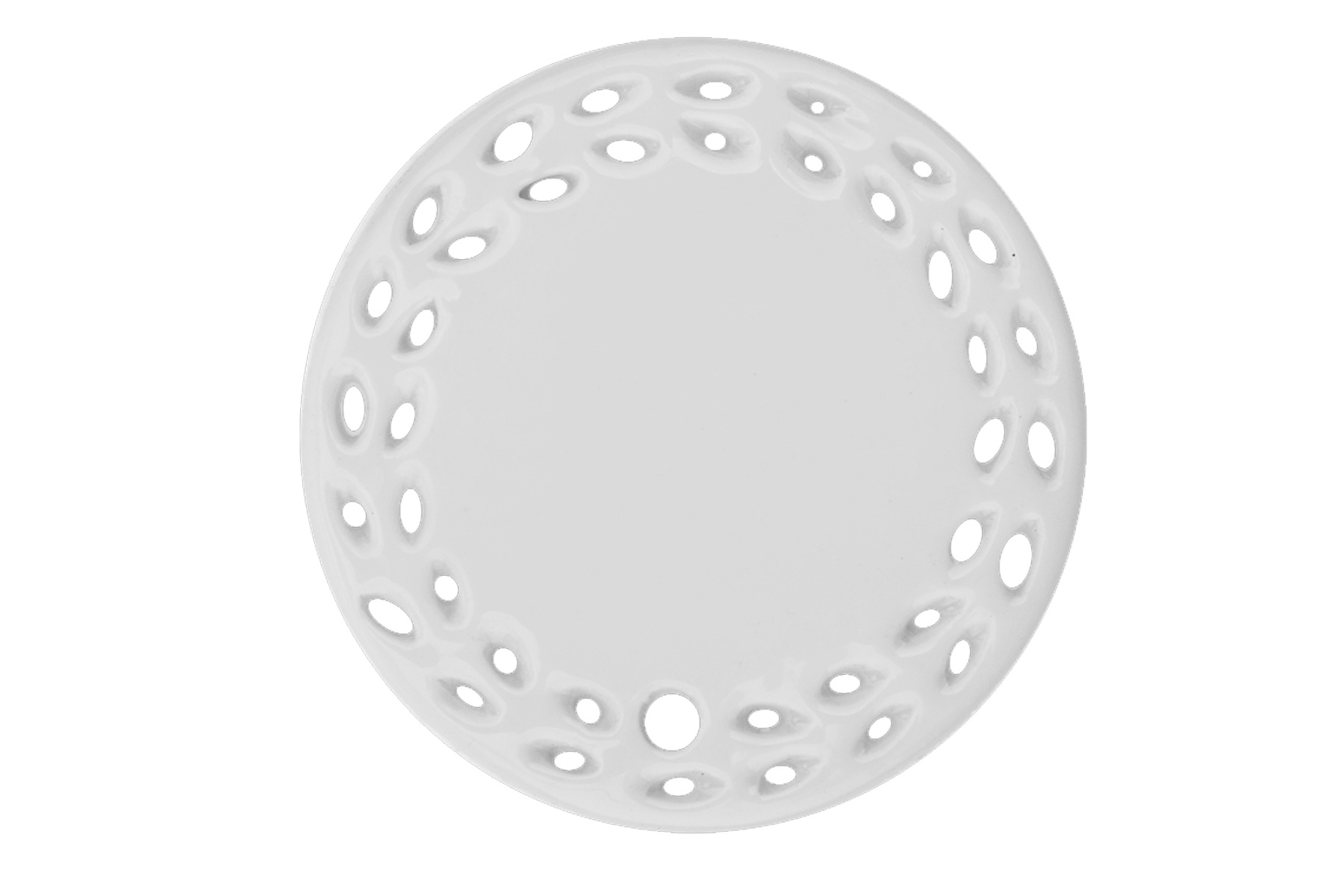 3" Round Doily w/Rice