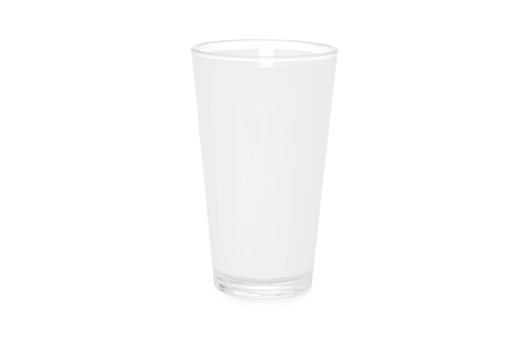 17 oz. Latte Glass Mug