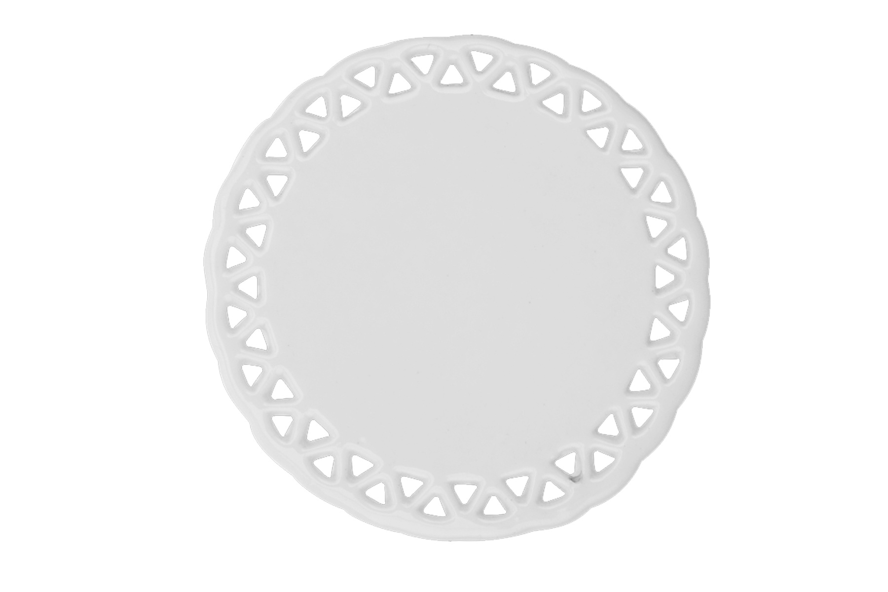 3.25" Round Doily w/Triangle