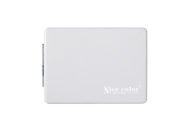 Rectangular Shape Compact Mirror with PU Surface