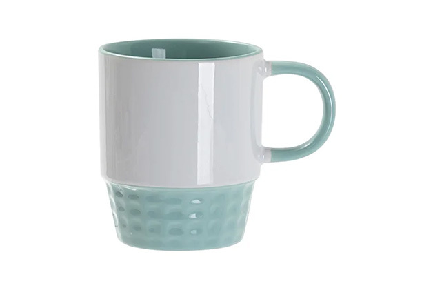 10 oz./300ml Stackable Inner/Handle Color Mug - Mint