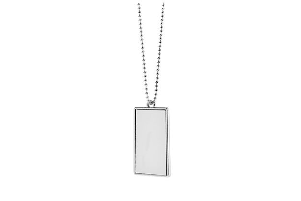 Metal Pendant-Rectangular Shape