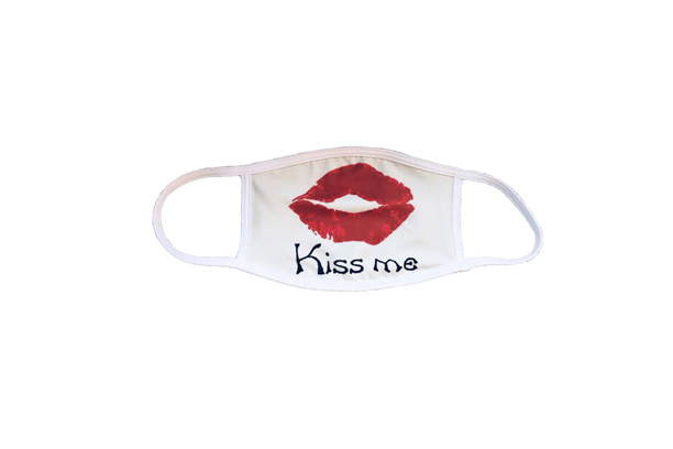 Sublimation Face Mask,3layers,White Edge/Elastic,Big