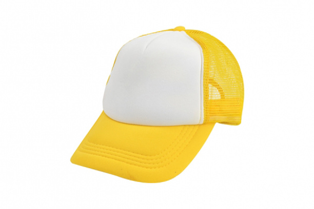 Sublimation Cap w/Sponge, Yellow