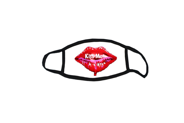 Custom Mask,3layers,Black Edge/Elastic,Big