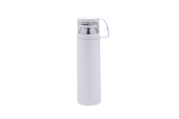 350/500ml Stainless Steel Vacuum Bottle w/Cup Cap