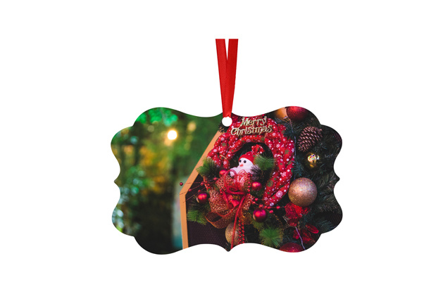 Christmas Aluminum Ornament-Butterfly Shape