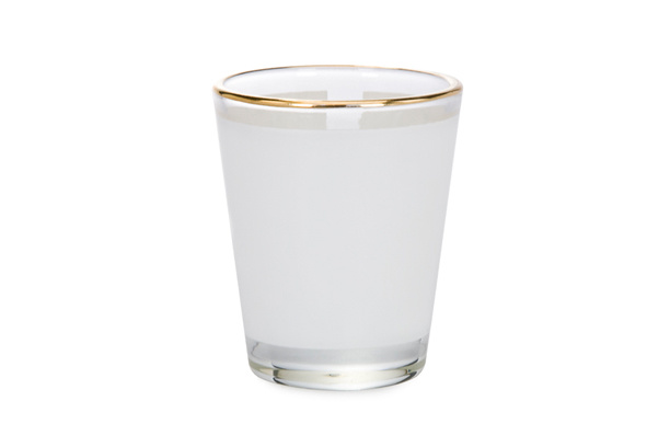 1.5 oz. Shot Glass with Golden Rim