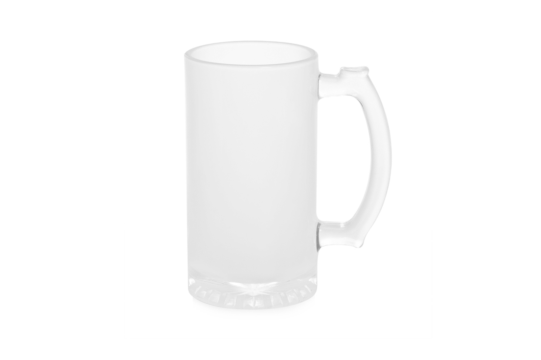 16 oz. Glass Beer Mug(Frosted)