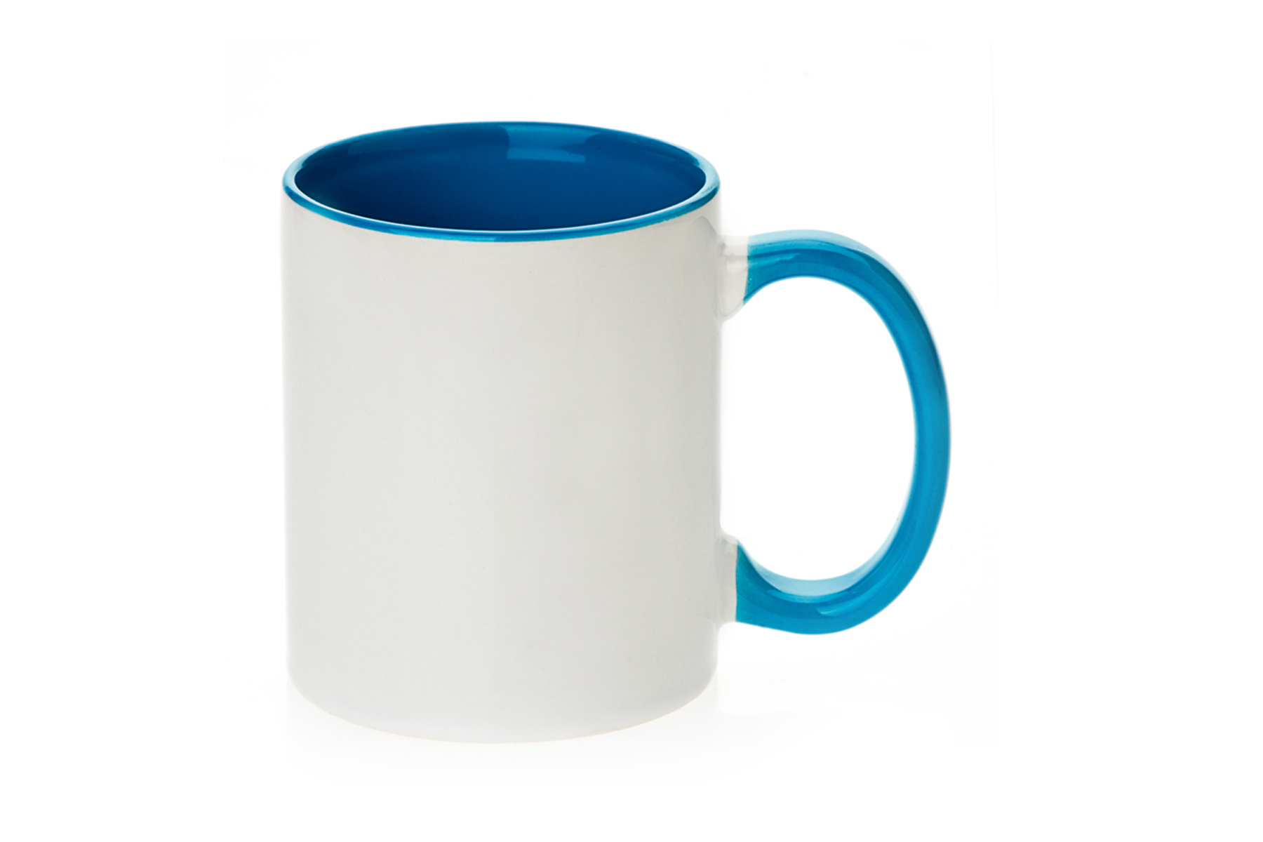 11 oz. Inner/Handle Mug-Light Blue