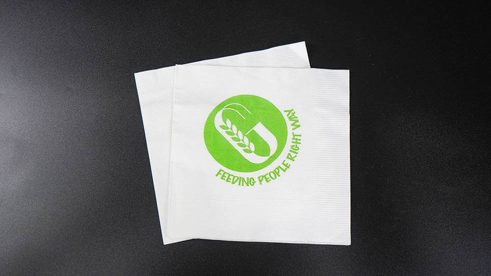 33cm*33cm 1/4 Fold lunch custom napkins-Wego Paper_Napkins_Tissue