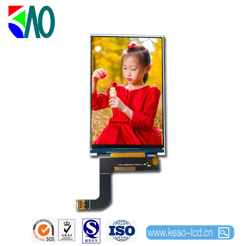 IPS TFT lcd模塊，480RGBx854分辨率，帶MIPI接口的4.5英寸