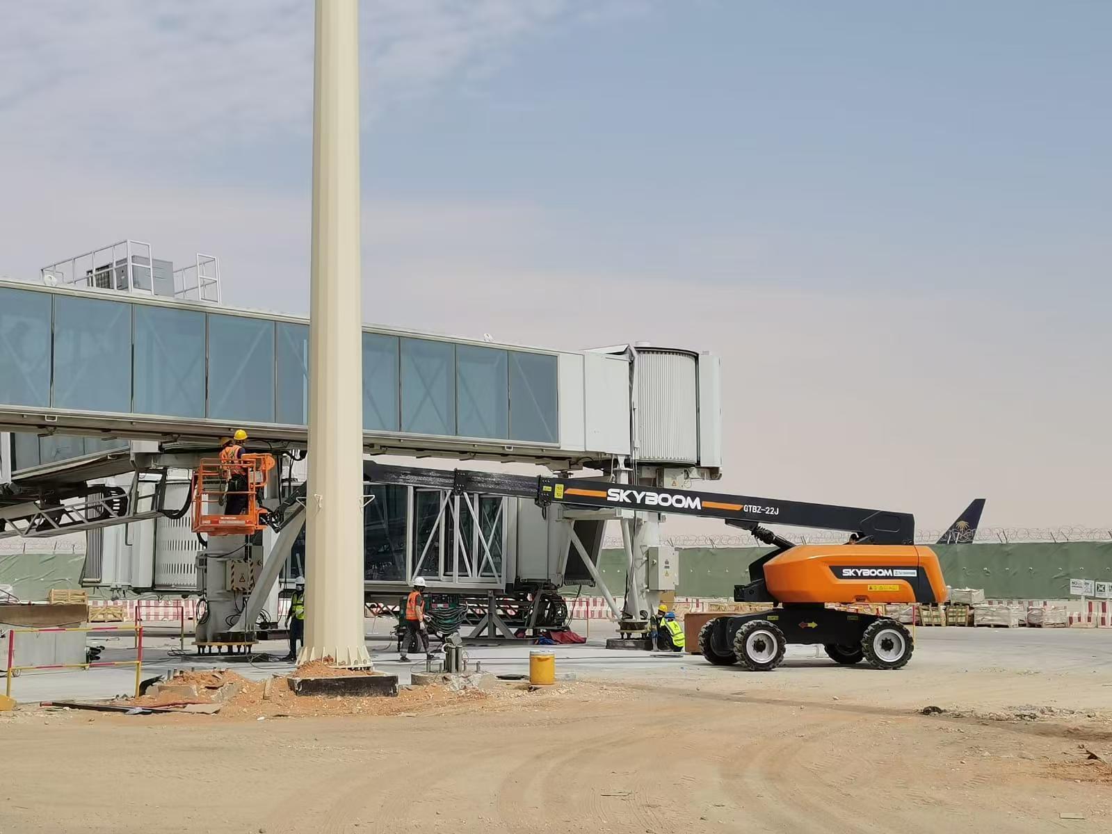 Skyboom Equipment Entered into The Riyadh Airport Project