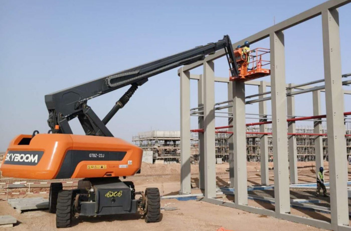 Curtain Wall Construction of Saudi Red Sea International Airport