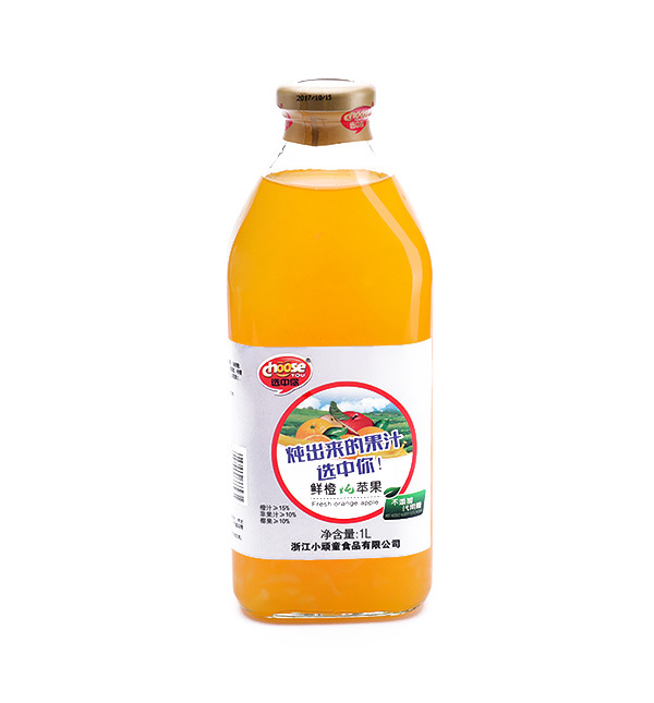 1L鮮橙燉蘋果