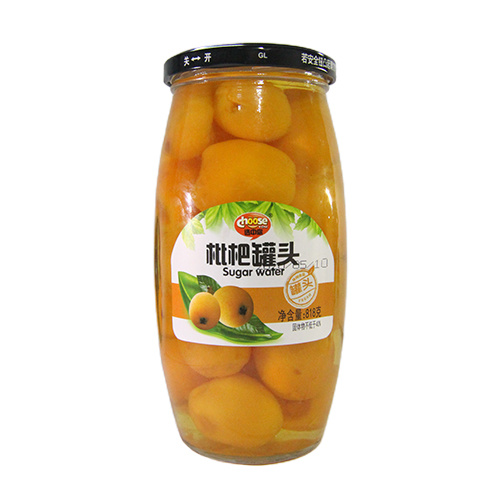 818g枇杷罐頭