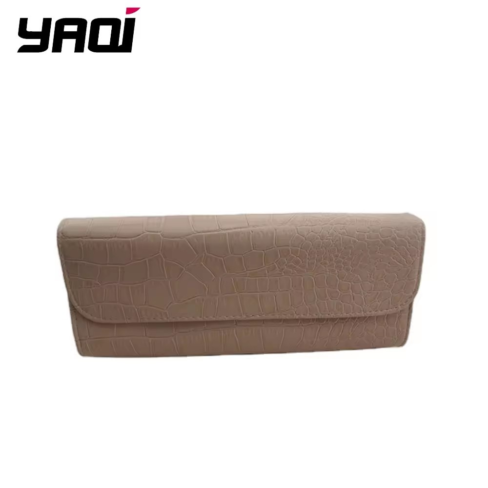 YAQI PU Cosmetic pouch bag for girl makeup brush travel case