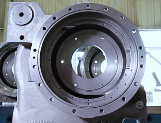 Double machine shell Double machine shell