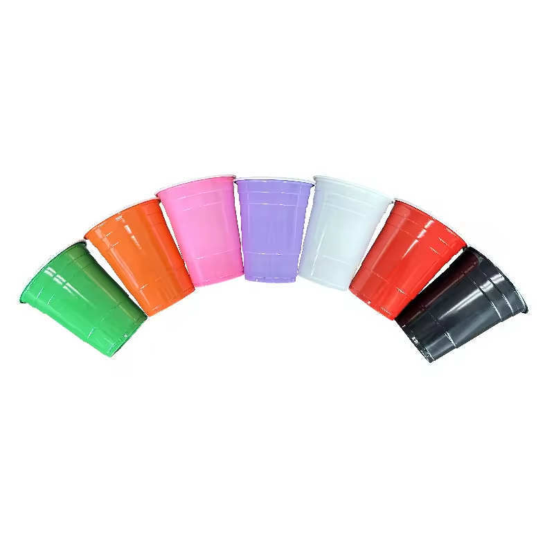 Custom Cups Plastic colorful wedding party event cup