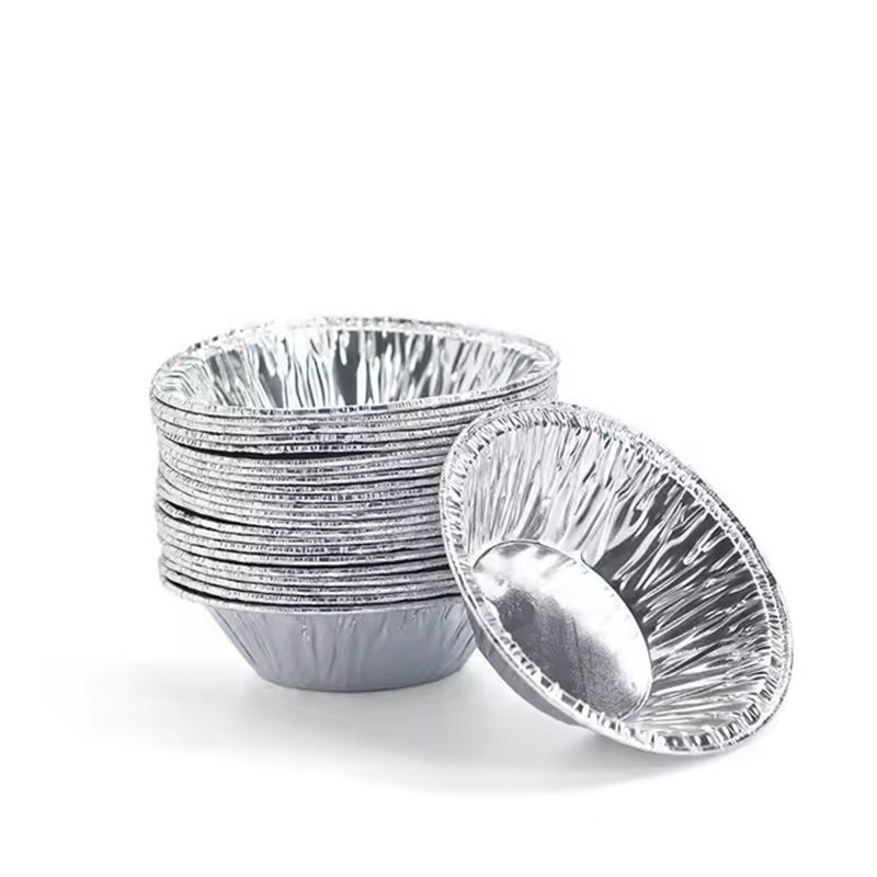 Round Mini Egg Tart  Aluminum Foil Cups