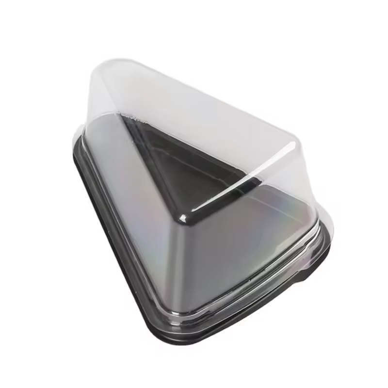 Triangle Cake Box Bakery Food Dessert Cut Slice Cake Container