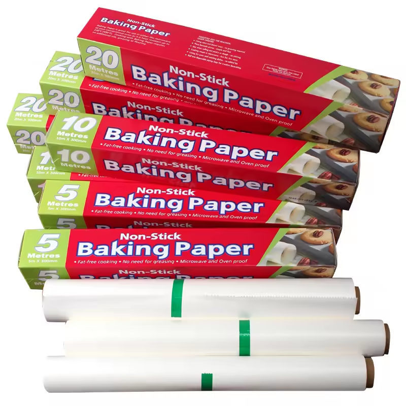 Nonstick Greaseproof Household Baking Paper Reusable Parchment Baking Paper Roll