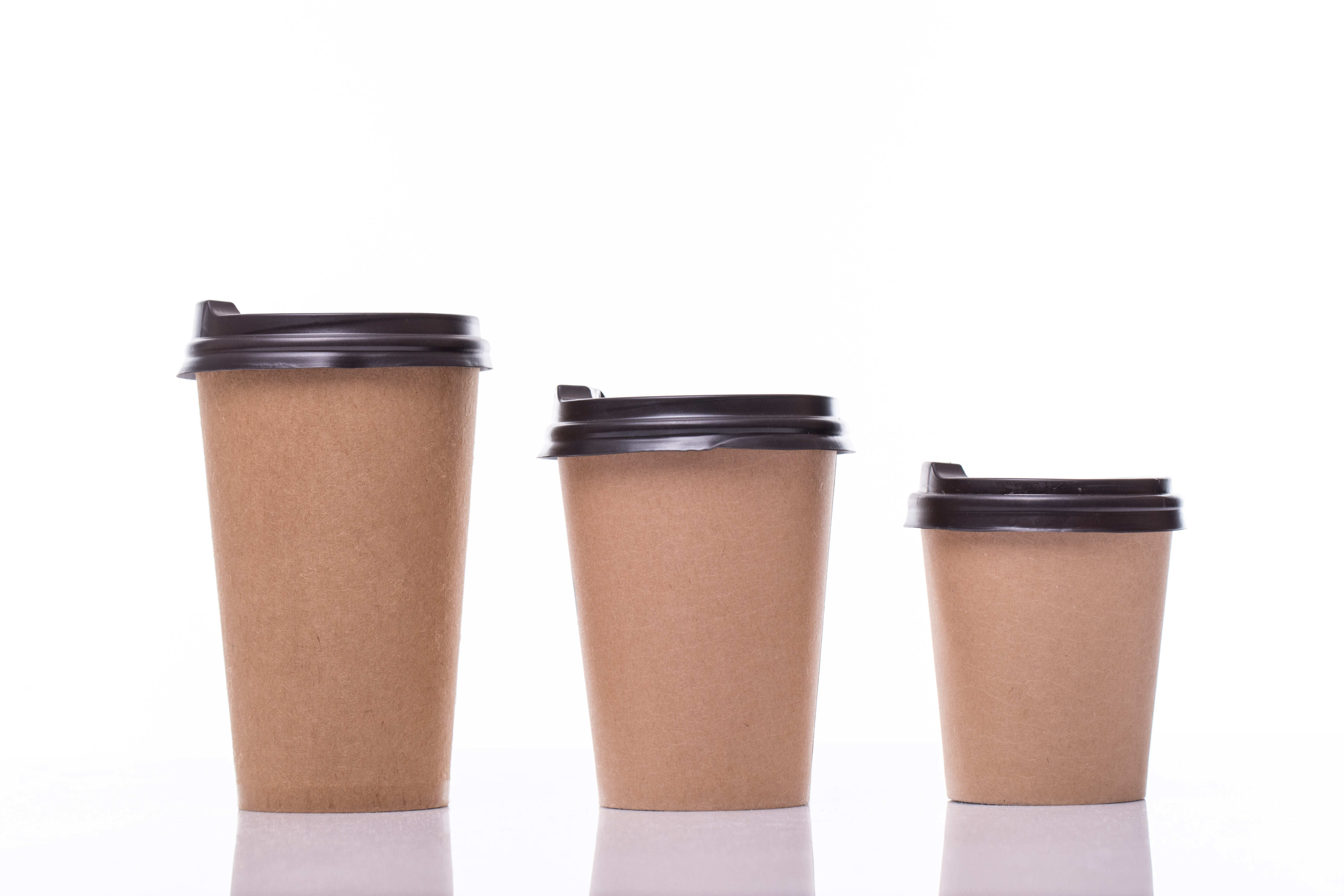 Disposable eco friendly custom drink single wall paper cup