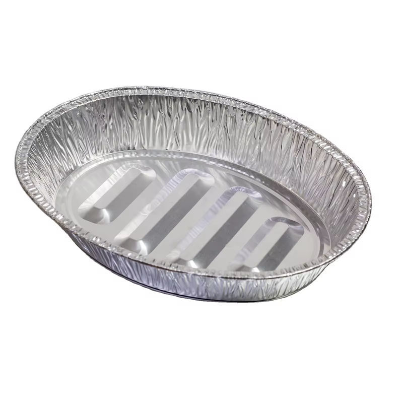 Aluminum Foil Oval Roast Turkey Tray