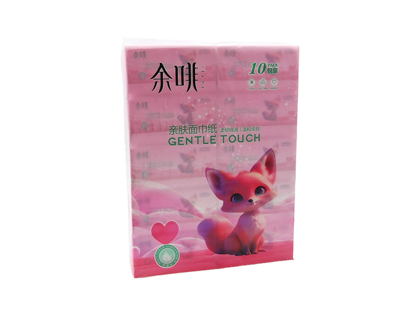 Yufei skin friendly facial tissue paper