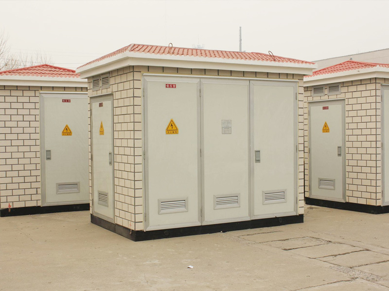 Miniaturized box-type substation that replaces the American box-type substation.