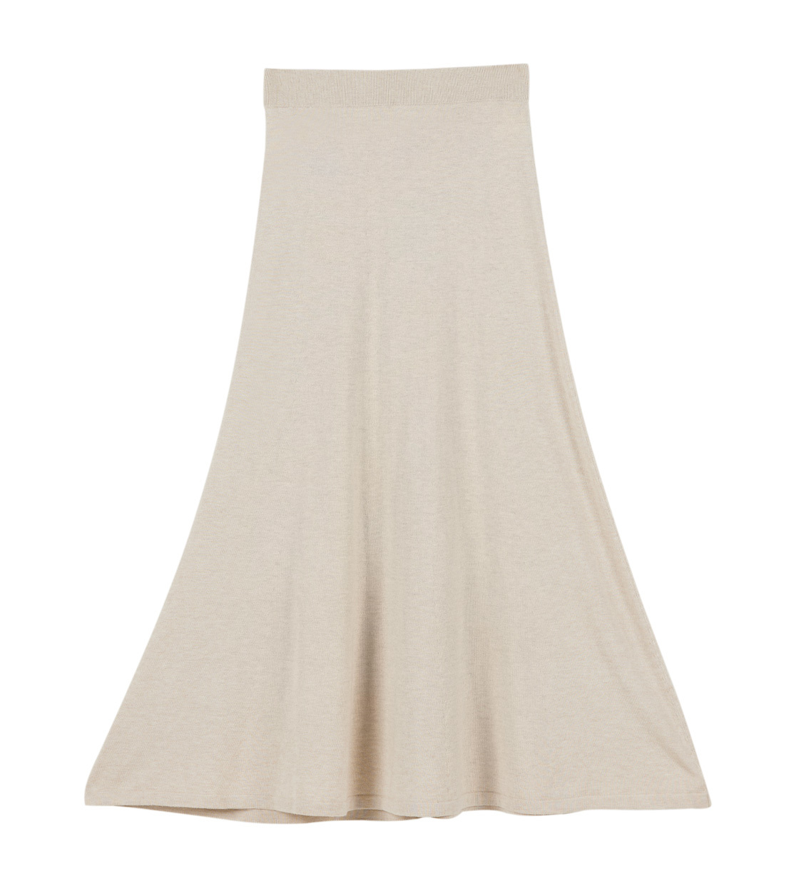 Ladies Cotton Cashmere Flared Skirt