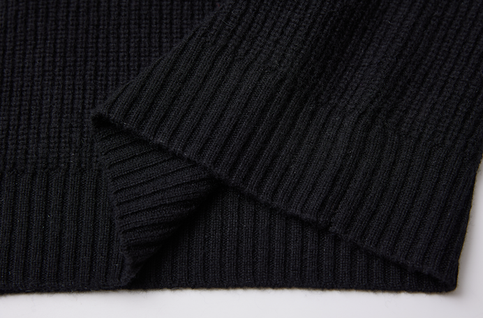 Men High Neck Zip Sweater