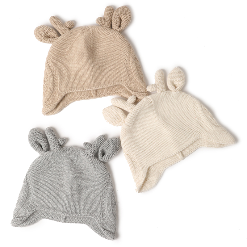 Kids Knitted Cashmere Hat
