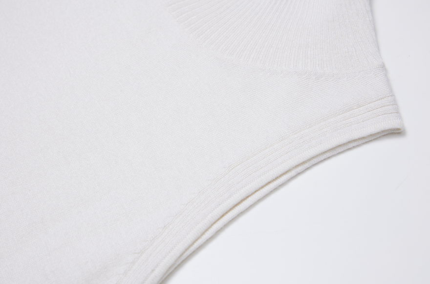 Cotton Cashmere Long Vest