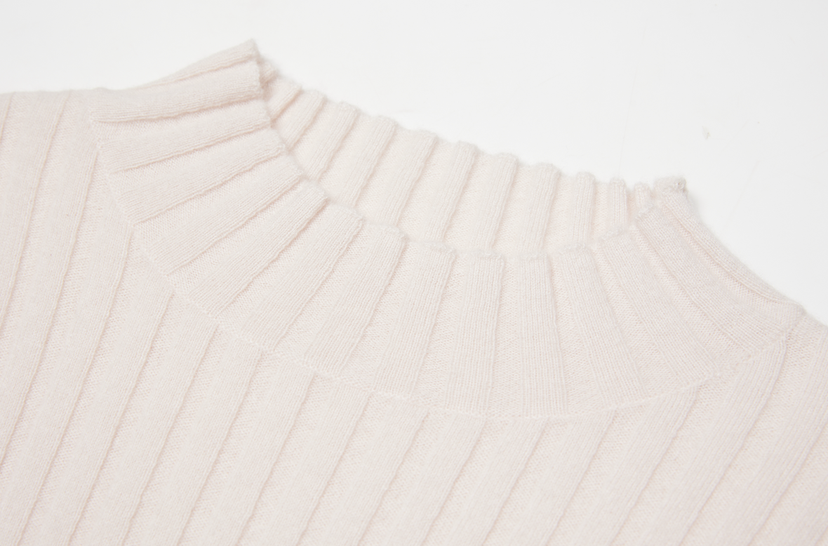 Ultrafine Cashmere Ribbed Jumper