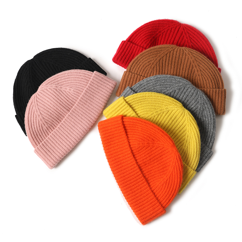 Cashmere Ribbed Hat