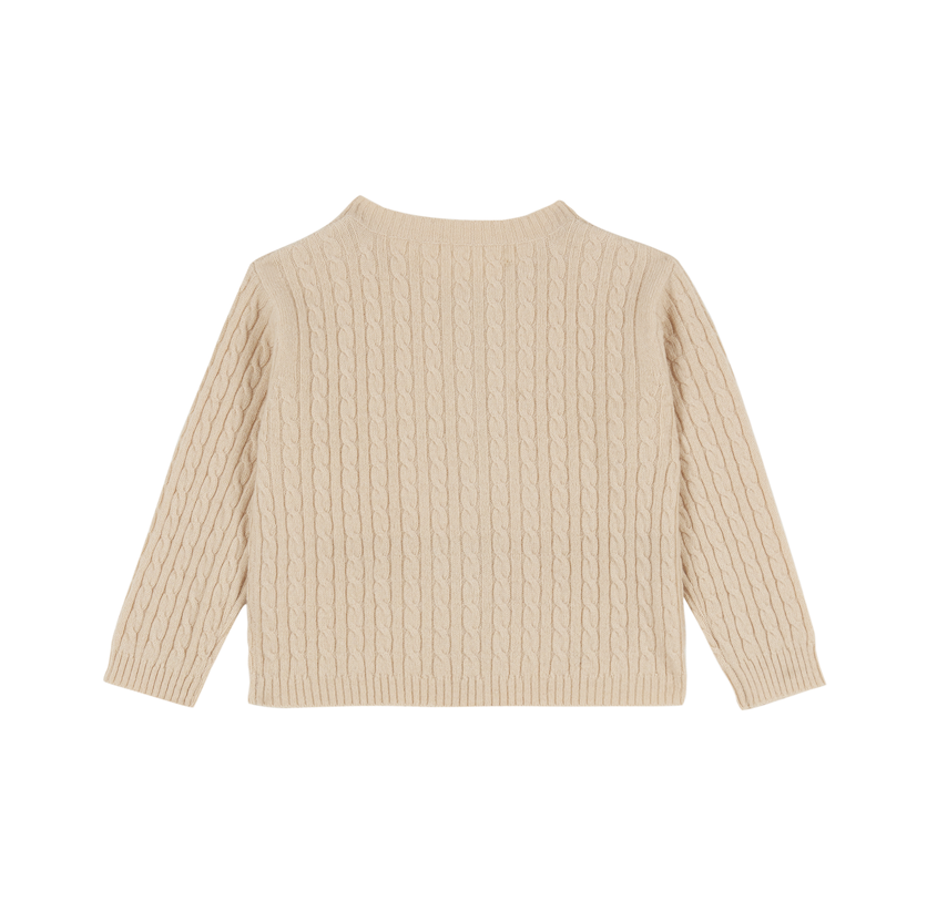 Kids Cable Cashmere Cardigan