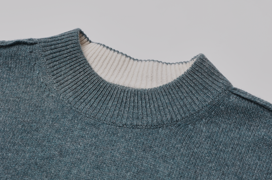 Ladies Cashmere Sweater with Hand-Beading