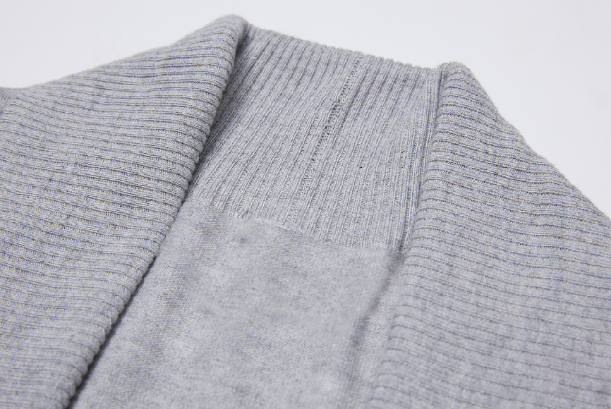 Ladies Shawl Collar Cardigan