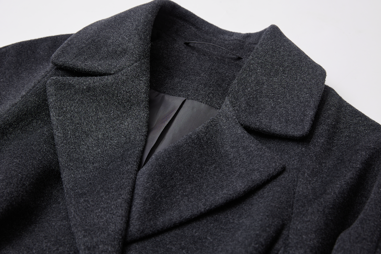 Double Breasted Belted Coat
