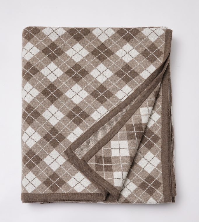 Luxury Cashmere & Wool Throw Blankets