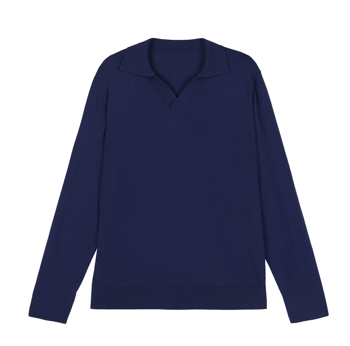 Men's Cotton Cashmere Polo Shirt