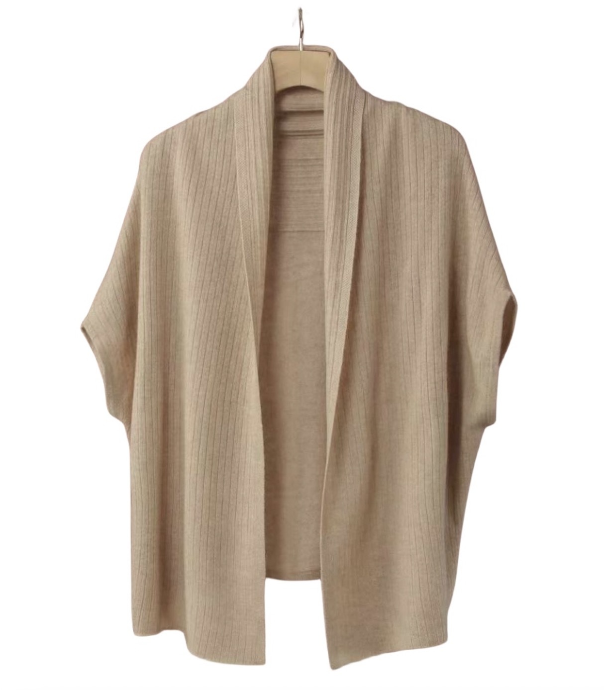 Ladies Open Front Cashmere Cardigan