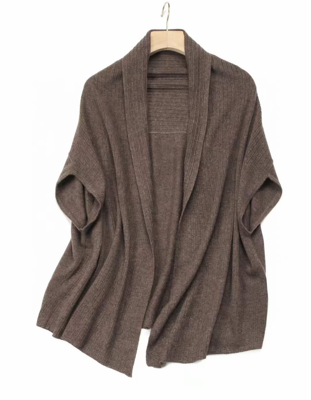 Ladies Batwing Sleeve Cardigan