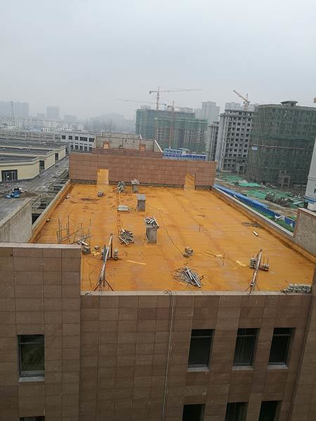 Roof waterproofing and insulation