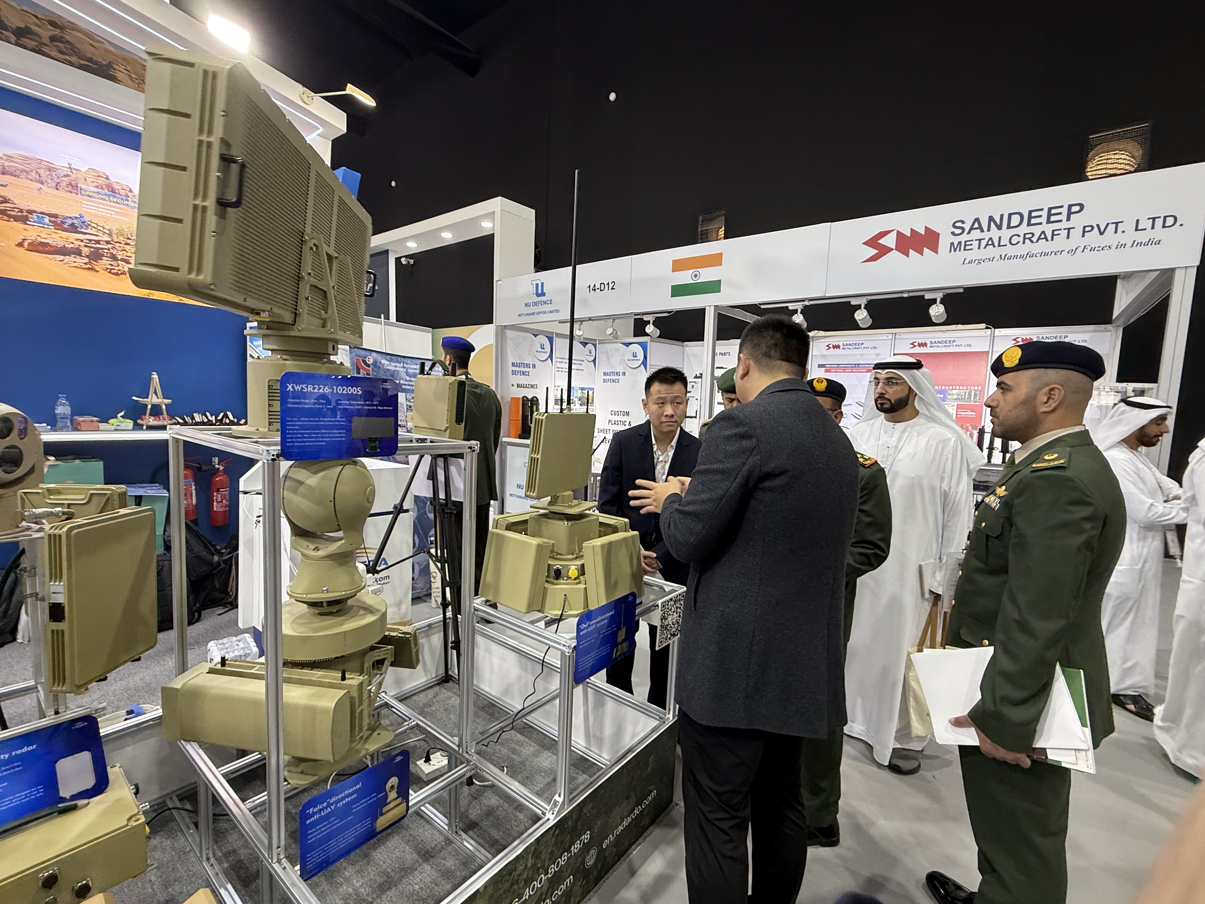 Raytheon shines at the Abu Dhabi Defense Exhibition, making a stunning debut on the first day!