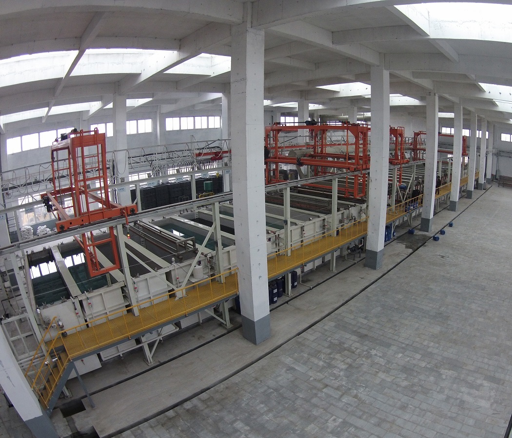 Full automatic galvanized production line